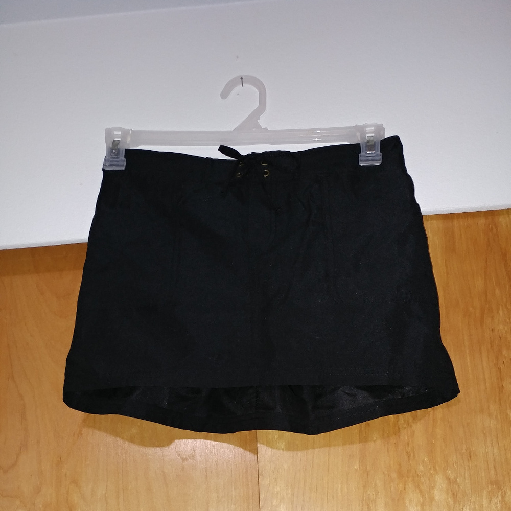 Merona Skirt/skort Black Size M 100% Polyester NWT